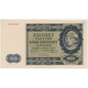 500 zloty 1940 - A