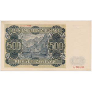 500 zloty 1940 - A