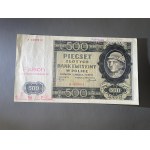 500 zloty 1940 - LONDON FALSIFICATE cl.II
