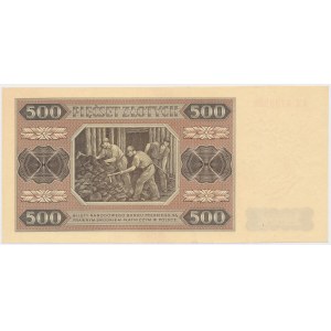 500 złotych 1948 - AZ