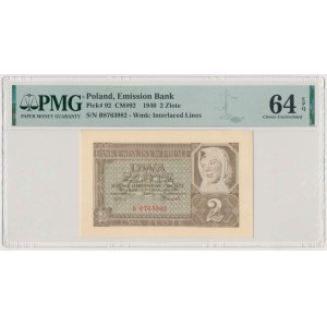 2 złote 1940 - B