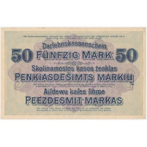 Kaunas, 50 Mark 1918 - B