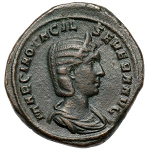 Otacilia Severa (244-249) Sesterc, Rom