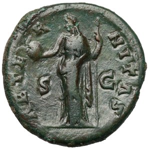 Faustina I. die Ältere (138-141 n. Chr.) Posthumes As, Rom