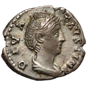 Faustina I the Elder (138-141 AD) Posthumous denarius, Rome