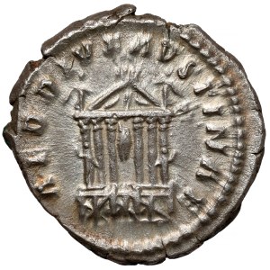 Faustina I the Elder (138-141 AD) Posthumous denarius, Rome
