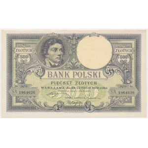 500 zloty 1919 - low numerator