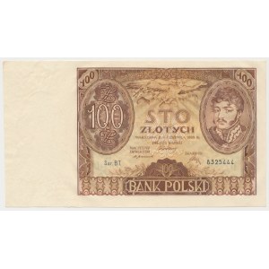 100 złotych 1932 +X+ w znaku wodnym