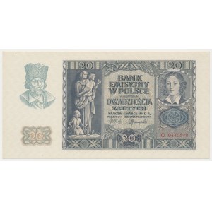 20 gold 1940 - O