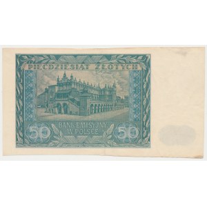 50 zloty 1941 - without series and number
