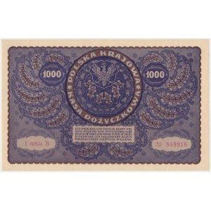 1.000 mkp 1919 Sierpień - I Serja B