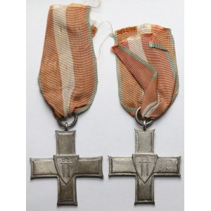 PRL, Order of the Cross of Grunwald cl.III - set (2pcs)
