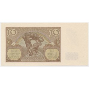 10 zlotých 1940 - MODEL - Séria C 0000000