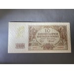 10 zlotých 1940 - MODEL - Séria C 0000000