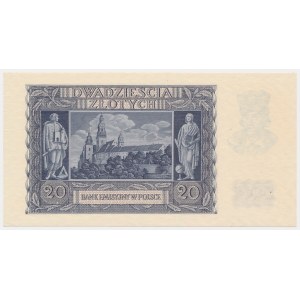 20 zloty 1940 - MODÈLE - A 0000000