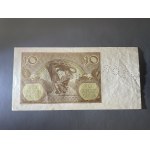 10 złotych 1940 - perforacja WZÓR - bez serii i numeru