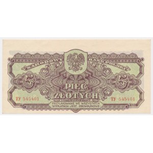 5 złotych 1944 ...owe - TY