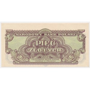 5 złotych 1944 ...owe - TY