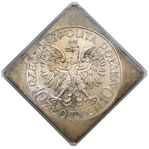 KLIPA 10 złotych 1933 Traugutt - LUSTRZANY