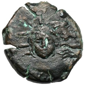 Greece, Olbia, AE24 (3rd-2nd century BC) - pierced - rare