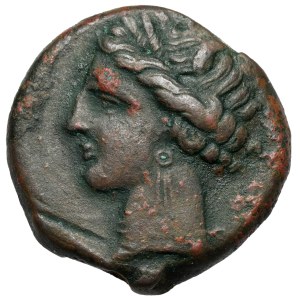 Grecja, Zeugitana, Kartagina (300-264 p.n.e.) AE19