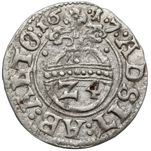 Pomerania, Francis I, Half-track (Reichsgroschen) 1617, Koszalin - ANOTHER griffin