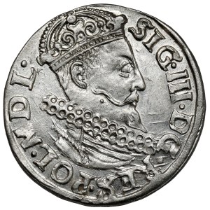 Sigismund III Vasa, Trojak Kraków 1619 - beautiful