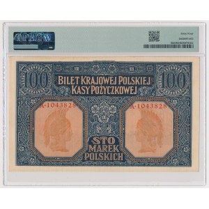 100 mkp 1916 jenerał - 7-cyfr - PIĘKNY I RZADKI