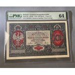 100 mkp 1916 jenerał - 7-cyfr - PIĘKNY I RZADKI
