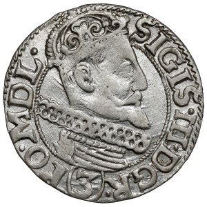 Sigismund III Vasa, 3 crores Kraków 1615 - first