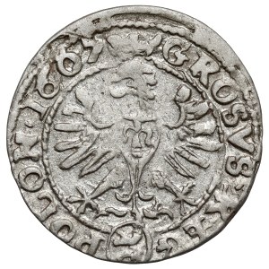 Sigismund III Vasa, Cracow 1607 penny - Lewart in KOLE