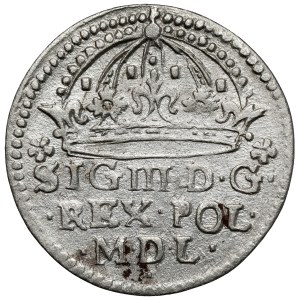 Sigismund III Vasa, Cracow 1609 penny - Lewart - small lily