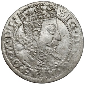 Sigismondo III Vasa, Grosz Kraków 1606 - quattro punti dopo la data