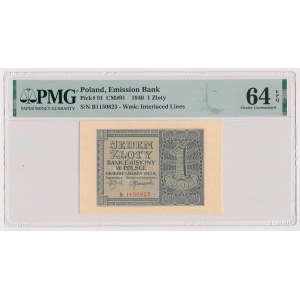 1 gold 1940 - B