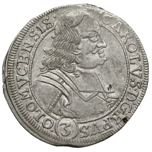 Austria, Karol II von Liechtenstein, 3 krajcary 169?, Ołomuniec