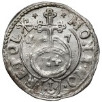 Sigismund III Vasa, Halbspur mit Haken 1617 - SIGIS - selten