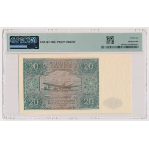 20 zloty 1946 - lettera piccola - A