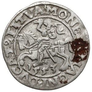 Sigismund II Augustus, Half-grosz Vilnius 1553