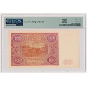 100 zloty 1946 - small letter - M