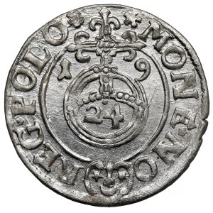 Žigmund III Vasa, poltopánka Bydgoszcz 1619 - krásna
