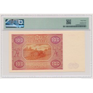 100 złotych 1946 - duża litera - P - ex.Lucow
