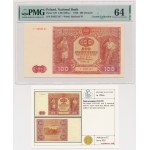 100 złotych 1946 - duża litera - P - ex.Lucow