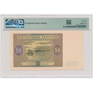 50 zloty 1946 - small letter - A - ex.Lucow