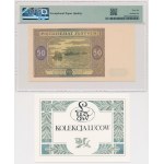 50 zloty 1946 - small letter - A - ex.Lucow
