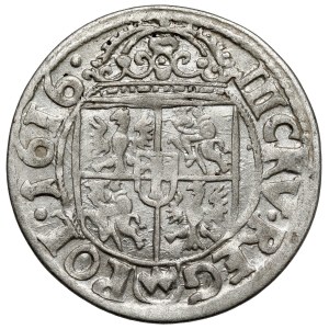 Zygmunt III Waza, 3 krucierze Kraków 1616 - Awdaniec