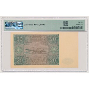 20 gold 1946 - large letter - C - ex.Lucow