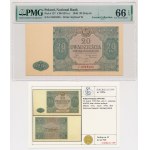 20 gold 1946 - large letter - C - ex.Lucow