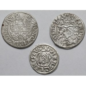 Germany, 1/24 thaler 1576-1618 - set (3pcs)