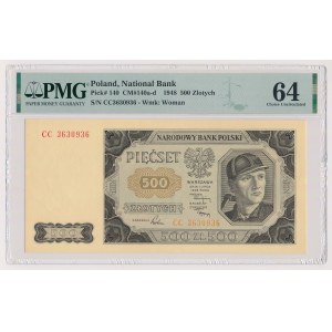 500 zlotých 1948 - CC