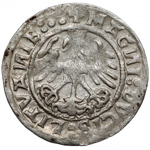 Zygmunt I Stary, Półgrosz Wilno 1520 - pełna data - błędy